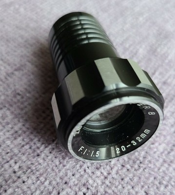14 LENTE PROIETTORE FILM CINE ZOOM F1.5 18-30mm filettato Fit 25mm.. 