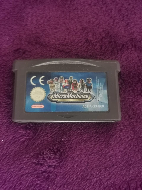 MICRO MACHINES GBA Pal EUR Cartucho Nintendo GAME BOY ADVANCE