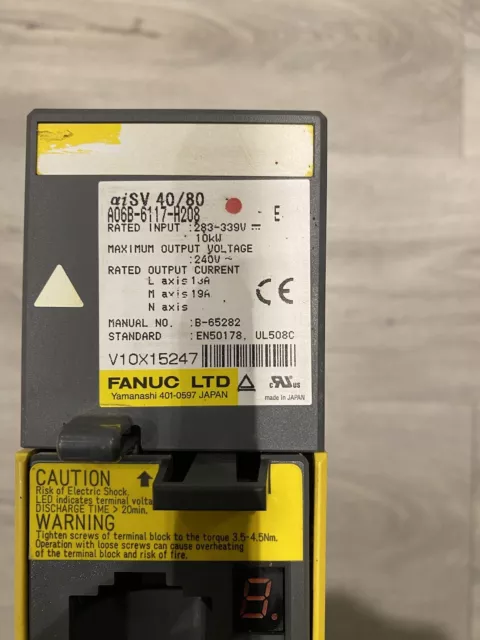 FANUC Servo Drive A06B-6117-H208