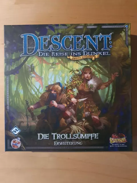 Descent 2nd Edition Erweiterung: Die Trollsümpfe