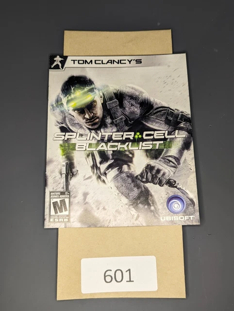 TOM CLANCY'S SPLINTER CELL PlayStation 2 Game PS2 SirH70