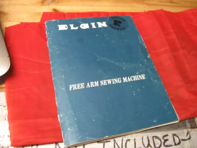 Elgin 4400F Sewing Machine Instruction Users Manual Guide