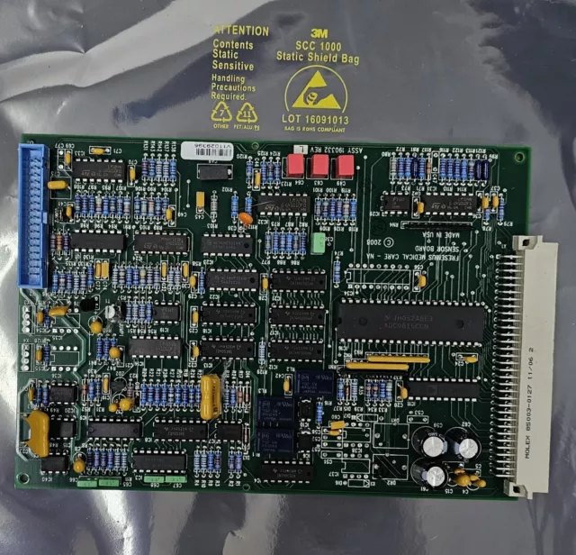 Fresenius Medical 2008T Dialysis Sensor Board, 190332 Rev-L