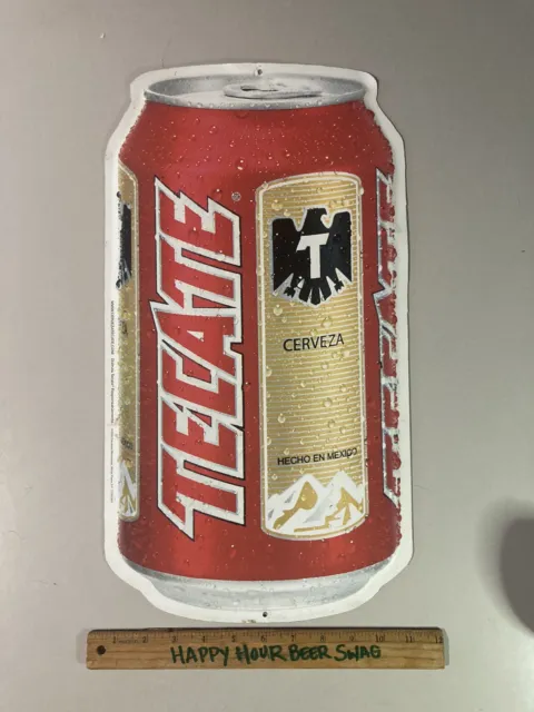 🔥 Tecate Mexico Can Brewing Metal beer Tin Craft Bar Sign