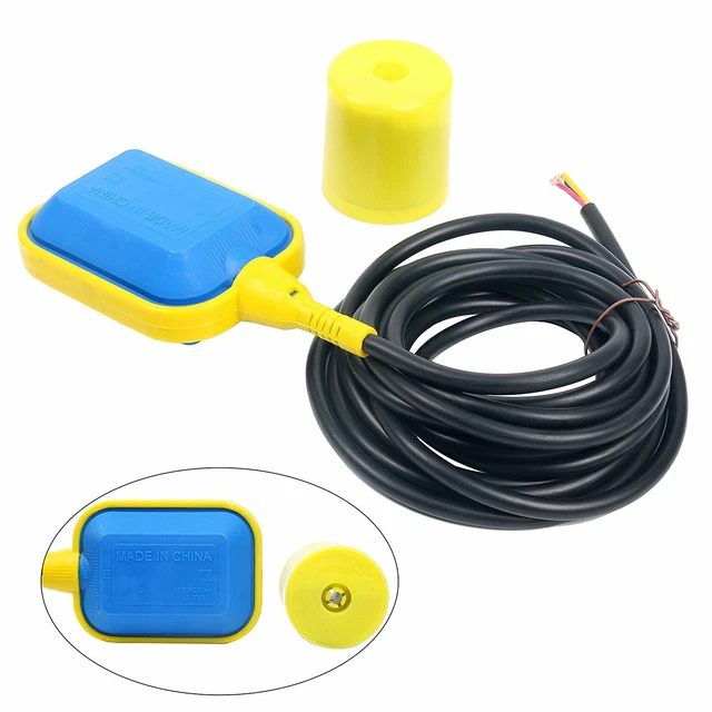 AUTOMATIC FLOAT SWITCH Water Tank Level Sensor on/off control with 10