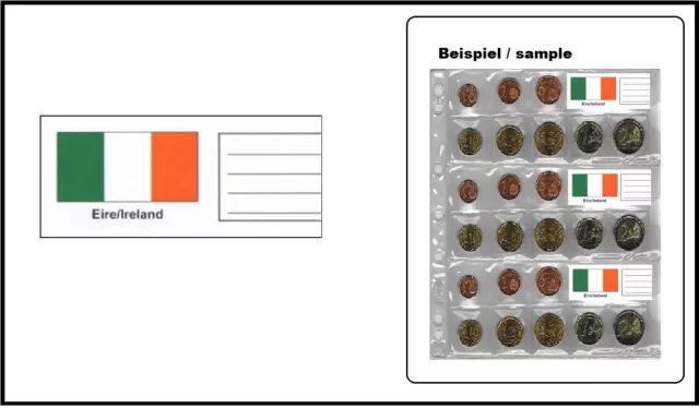 25 Look 330344-L-IRE Banderas Irlanda Para Leuchtturm 338425 Numis hojas monedas
