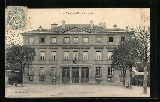 CPA Romainville, La Mairie