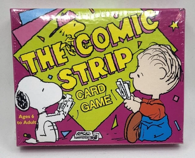PEANUTS THE COMIC Strip Card Game Sealed Package Snoopy 14.72 PicClick