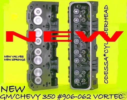 NEW EQ GM CHEVY 305 VORTEC #520 #059 CYLINDER HEAD 95-2002 (NEW VALVES &  SPRINGS