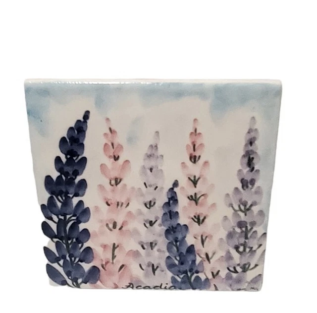Botanical Lavender Morning Mist Spring Tile Marked Acadia MG 6×6