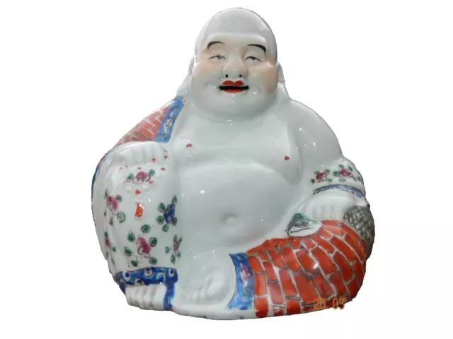 China Chinesisch Asien Asiatisch Japan Asiatika Buddha Famille Rose H=28CM