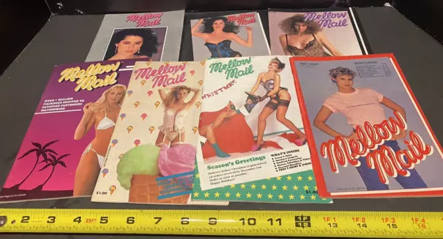 Vtg 1980S Mellow Mail Catalog Lot 80S Rare Mail Order