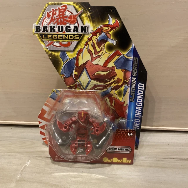 Bakugan Legends "Neo Dragonoid" Platinum Series True Metal New