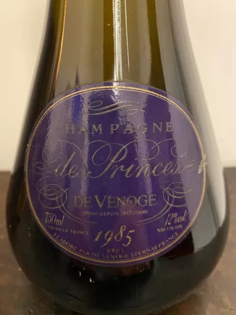 champagne De Venoge Cuvée des Princes 1985 (Blanc Effervescent)