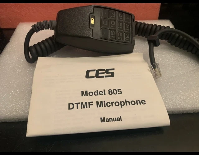 Model 810 CES MODEL 810 DTMF Heavy Duty Programmable Microphone EUR 24,98 ...