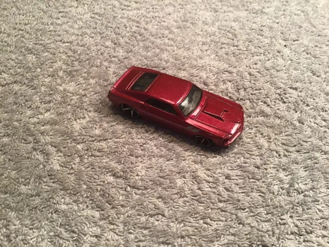 Hotwheels 69 Ford Mustang Car - Possible Scale 1:64