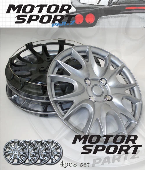 Style 533 Hub caps 17 inch Rim Wheel Skin Cover 17" Inches Hubcap 4pcs Set
