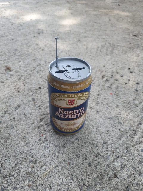 1 RADIO Lattina NASTRO AZZURRO  ANNI 2000