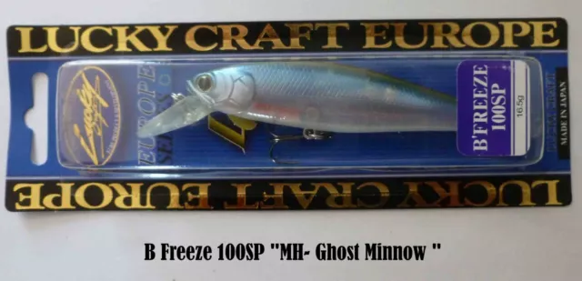Leurre Lucky Craft B'freeze Mh Ghost Minnow    100 Sp 16G5