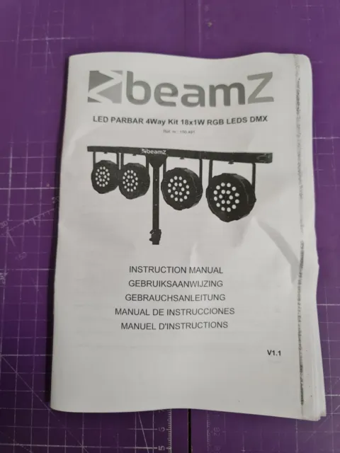 BeamZ LED PAR Bar Kit nuevo sin bolsa 3