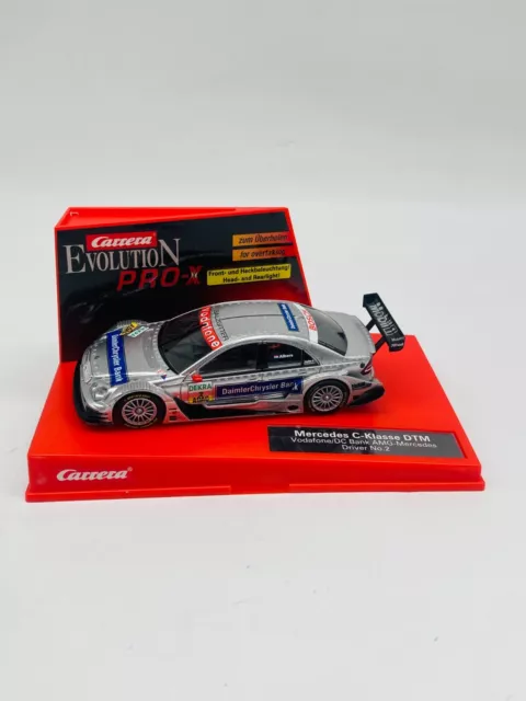 Carrera Evolution 30227 Pro-X Mercedes C Klasse DTM AMG Driver No 2 - NEU & OVP