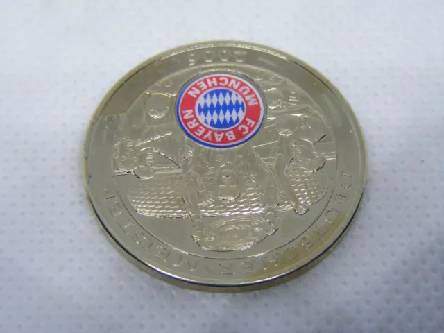 Bayern München Medaille Gedenkmünze Saison 2006 Deutscher Meister ohne Dose