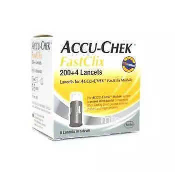 Accu-Chek Fastclix Lancets 204