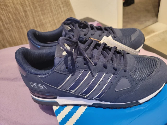 Adidas ZX 750 Originals -IF4901- navyblau-weiss Gr. 43 1/3 NEU OVP TOPRARITÄT