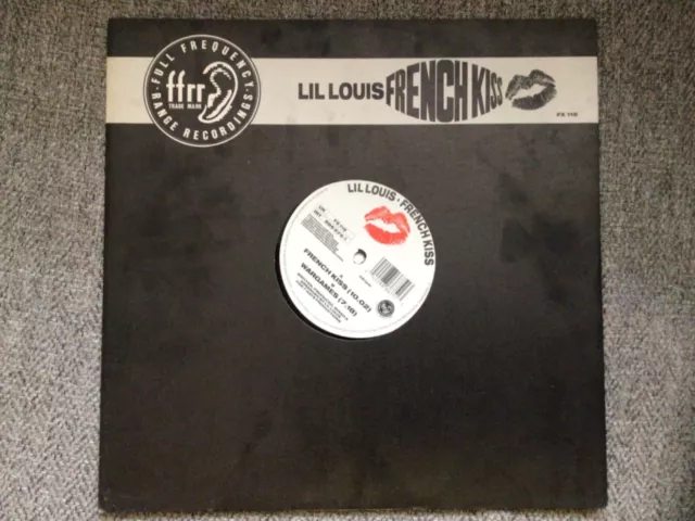 Lil Louis - French Kiss - 12" Vinyl EX/VG+ UK 1989 FFRR FX 115