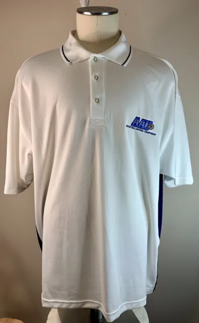 AAU Basketball Championship Mens 2XL SS Polo Golf Shirt Ultra Club Cool N Dry