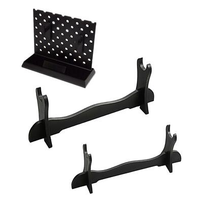 katana Katana Stand Support Rack Support de montage mural Noir Crusader Sword Stand 