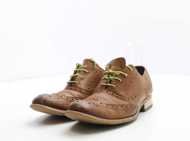 Abito Firetrap da uomo marrone pelle brogue UK 9 EU 43
