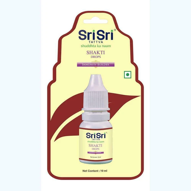 Sri Sri Tattva Ayurveda SHAKTI Drops 10ml | Free Shipping