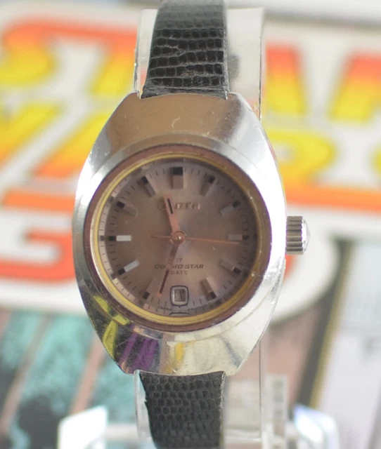 VINTAGE LADIES CITIZEN Cosmo Star Automatic 17 Jewels 4  display picture 2