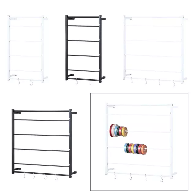 Porte-fil suspendus, rangement de rouleaux de rubans pour cadeaux