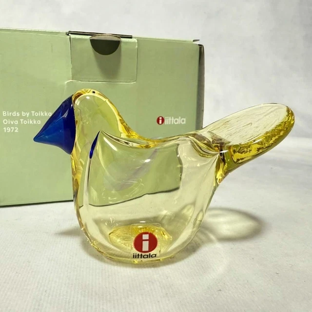 IITTALA BIRDS BY Toikka Sieppo Lemon x Blue Japan Limited