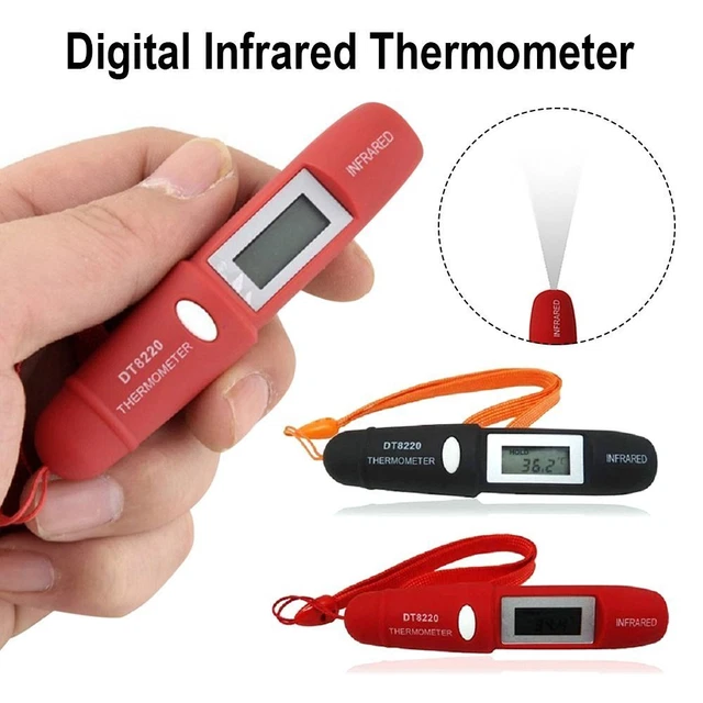 Thermomètre Thermomètre infrarouge numérique Testeur de température Non-Contact