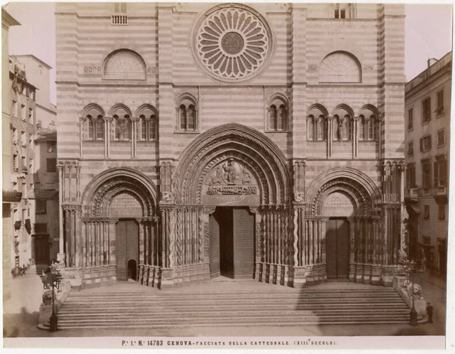 Photo Albumen Genoa Italy Genova Italy to The