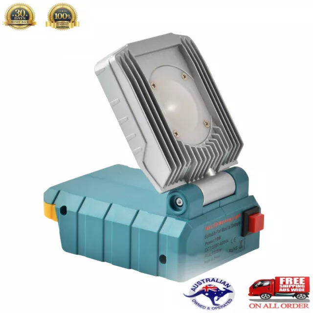 LED outdoor work light for Makita Li-ion battery portable foldable