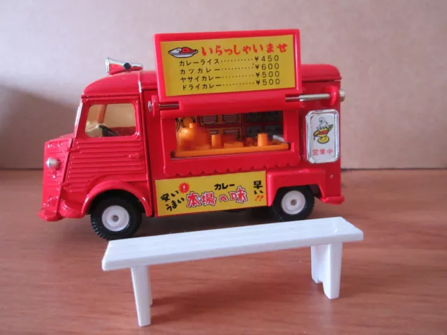 Tomica Dandy F31 Citroen H Truck Curry Rice - Tomica Dandy F31 Japan 1:43 rare