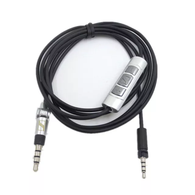 1.4M Audiokabel+Mikrofon für Sennheiser Momentum Over-Ear On-Ear Kopfhörer