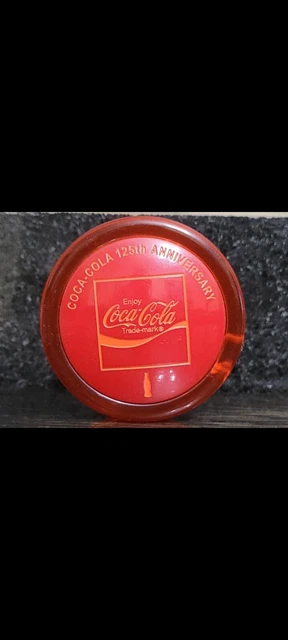 🔴🟠Yoyo Coca-Cola & Beams 125Th Anniversary Gen Collectable Collectors Yoyo🟠🔴