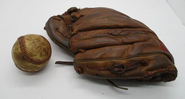 Gant De Baseball Rawlings RSGXL 14 Pouces – Cuir Marron – RHT – Occasion