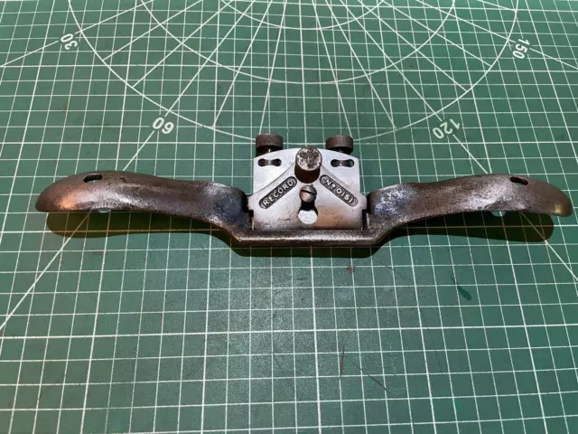 Vintage Record No. 0151 Curved Base Spoke Shave In Good Condition