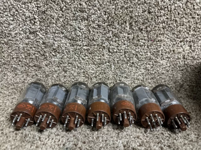 CBS Electronic Tube 5881 Old Stock USA Lot Of 7