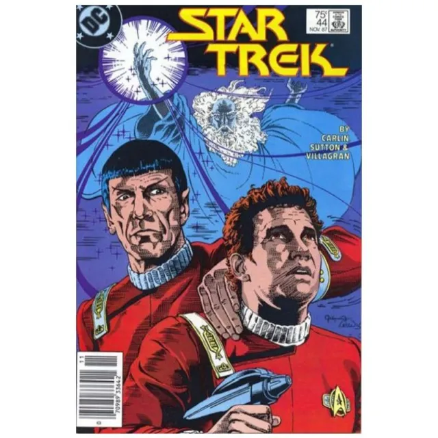 Star Trek (1984 series) #44 Newsstand in Fine condition. DC comics [i/