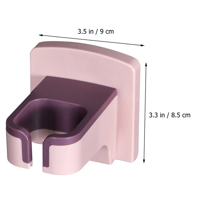2 Pcs Hair Dryer Storage Holder Hairdryer Stand Care Tools Bracket 2