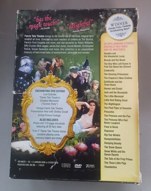 Faeries Dvd SHELLEY DUVALLS FAERIE Tale Theatre: The Complete Series (DVD, 2008, 7 ...