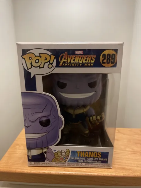 Funko Pop Thanos 289 Marvel Avengers Infinity War Bobble-Head Vinyl Figure