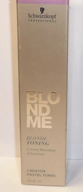 Schwarzkopf Blondme Toning (T) – 60 Ml, Keksdose, Für Blonde Haare, Einzigartige Tönung